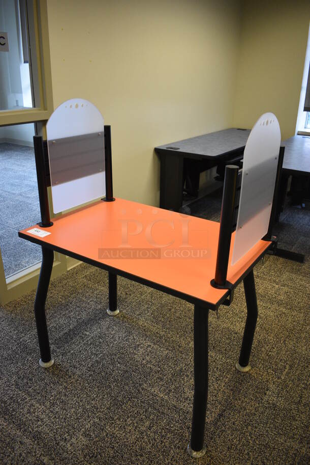 Orange Table. 36x24x50. (room 208) - Image 2 of 4
