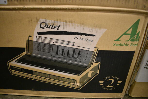 Panasonic 3000 LE Series Dot Matrix Printer. 22x16x7. (room 105) - Image 5 of 6