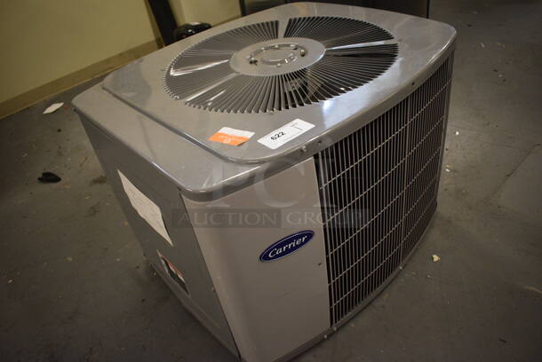 Carrier Model 38YKC030310 Metal Heat Pump. 208/230 Volts, 1 Phase. 35x30x26. (north basement 004e) - Image 4 of 7