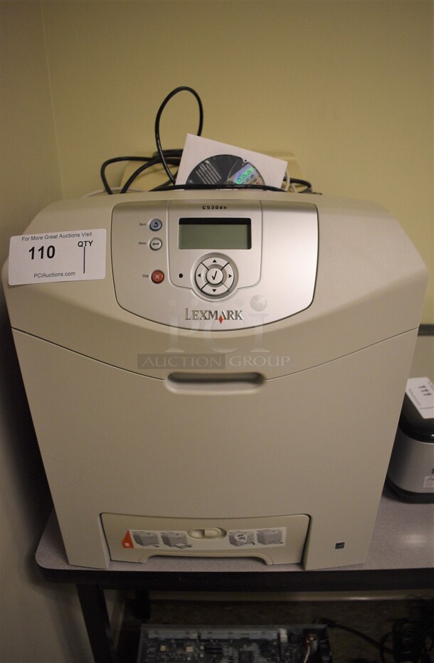Lexmark C530dn Countertop Printer. 16x19x19 - Image 1 of 4
