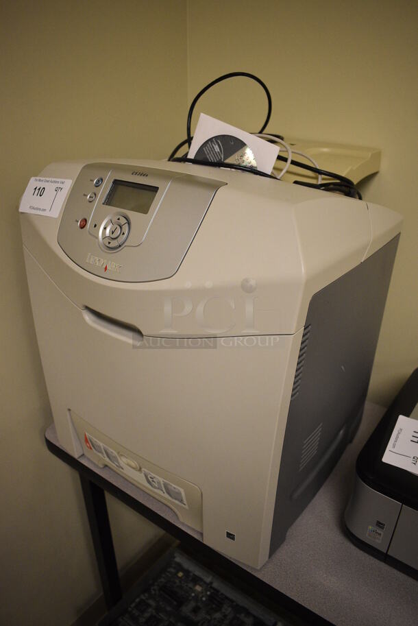 Lexmark C530dn Countertop Printer. 16x19x19 - Image 2 of 4