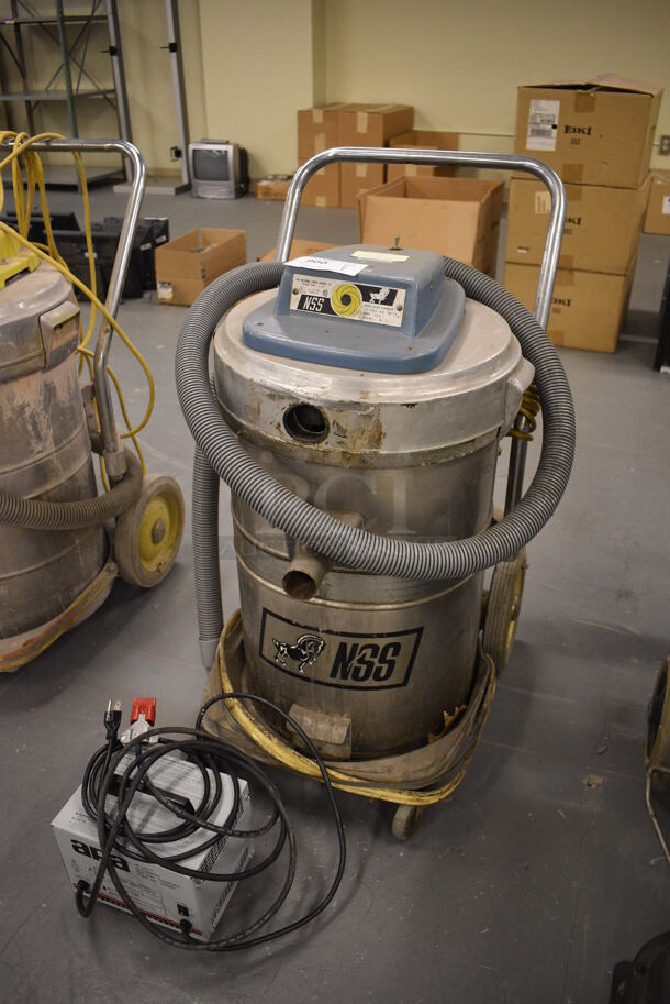 NSS Model 6000 Ranger Floor Cleaner w/ Apa Automatic Battery Charger. 20x26x36. (south basement 019) - Image 2 of 6