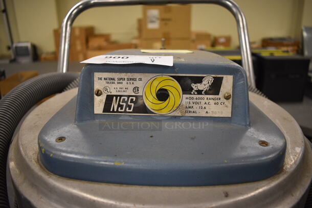 NSS Model 6000 Ranger Floor Cleaner w/ Apa Automatic Battery Charger. 20x26x36. (south basement 019) - Image 3 of 6