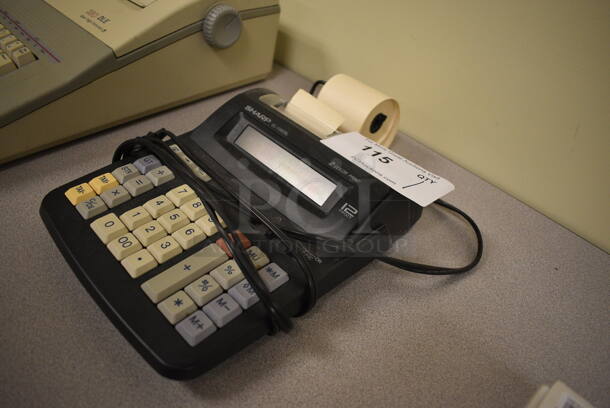 Sharp EL-1192BL Countertop Printing Calculator. 8x11x2.5. (room 105) - Image 3 of 3