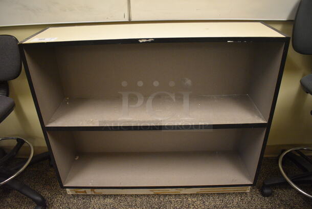 Gray Bookshelf. 42x12x36. (room 211) - Image 1 of 3