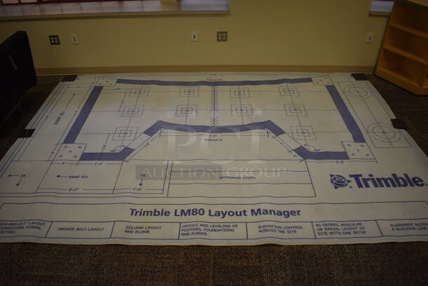 Trimble LM80 Layout Manager Rug. 143x95. (room 211)