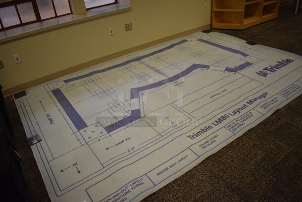 Trimble LM80 Layout Manager Rug. 143x95. (room 211) - Image 2 of 6