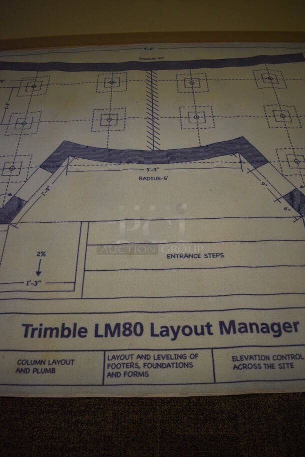 Trimble LM80 Layout Manager Rug. 143x95. (room 211) - Image 4 of 6