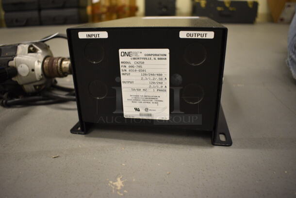 OneAC Model CX250 Unit. 7.5x11x15. (south basement 019) - Image 3 of 3