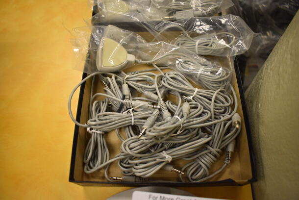 ALL ONE MONEY! Lot of Various Wires Including Coaxial Cables. (room 105) - Image 3 of 4