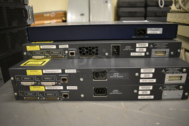 4 Various Units; 3 Cisco Catalyst Units and Netgear Unit. Includes 19x10x2. 4 Times Your Bid! (south basement 019) - Image 5 of 6