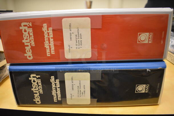 ALL ONE MONEY! Lot of 2 Binders of Self Teaching German. (room 105) - Image 3 of 8