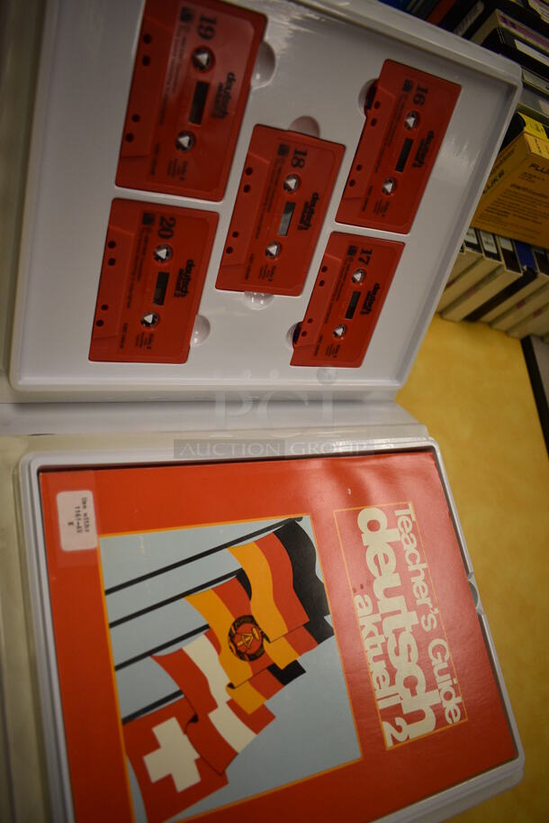 ALL ONE MONEY! Lot of 2 Binders of Self Teaching German. (room 105) - Image 6 of 8