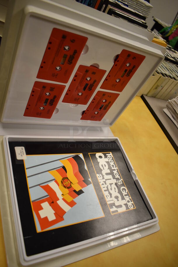 ALL ONE MONEY! Lot of 2 Binders of Self Teaching German. (room 105) - Image 7 of 8