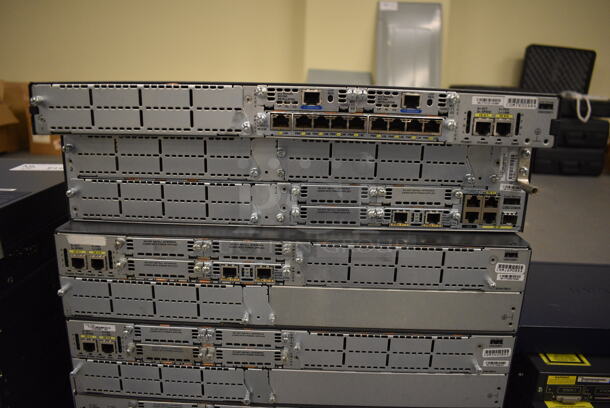 6 Various Cisco Systems Units Including 2800 Series and 3800 Series. Including 19x16.5x4. 6 Times Your Bid! (south basement 019) - Image 6 of 6
