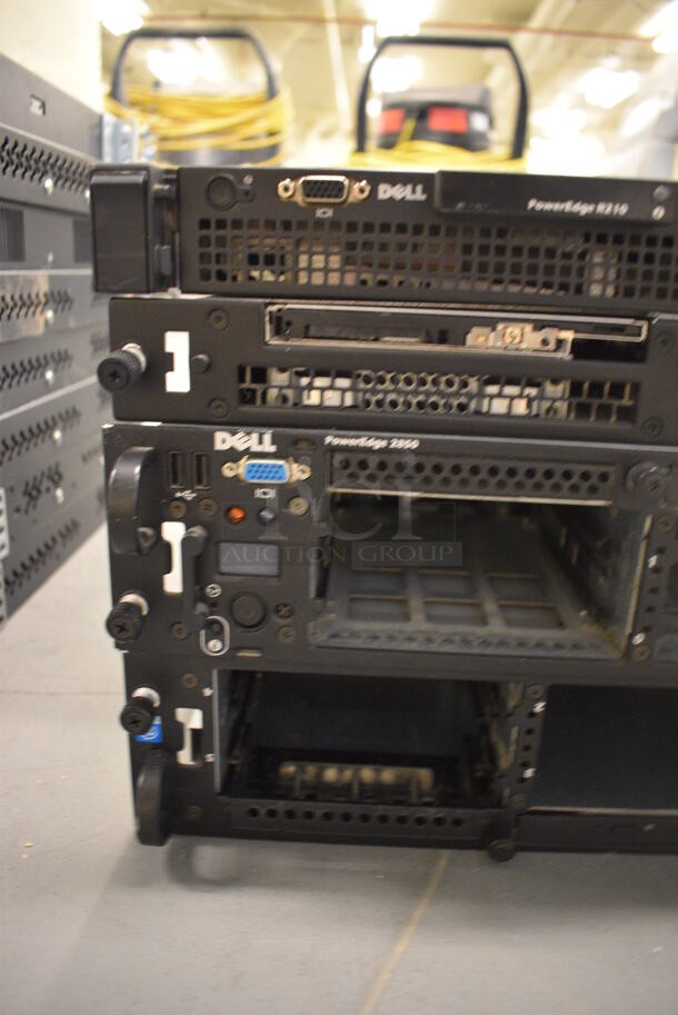4 Various Rack Units Including Dell PowerEdge 2850. Includes 19x28x3.5. 4 (south basement 019) - Image 2 of 5