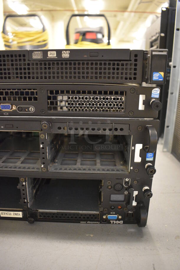 4 Various Rack Units Including Dell PowerEdge 2850. Includes 19x28x3.5. 4 (south basement 019) - Image 3 of 5