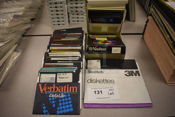 ALL ONE MONEY! Lot of Various Diskettes. (room 105)