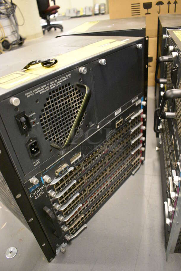 4 Various Units Including Cisco Systems Catalyst 4500. Includes 19x14x17.5. 4 Times Your Bid! (south basement 019) - Image 6 of 10