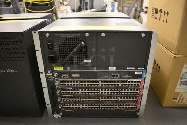 4 Various Units Including Cisco Systems Catalyst 4500. Includes 19x14x17.5. 4 Times Your Bid! (south basement 019) - Image 10 of 10