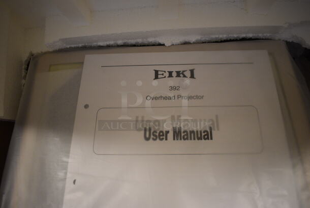3 BRAND NEW IN BOX! Eiki Overhead Projectors. 14x17x10. 3 Times Your Bid! (south basement 019) - Image 3 of 5