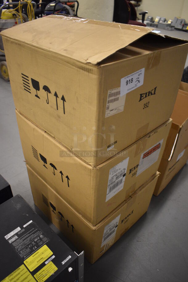 3 BRAND NEW IN BOX! Eiki Overhead Projectors. 14x17x10. 3 Times Your Bid! (south basement 019) - Image 5 of 5