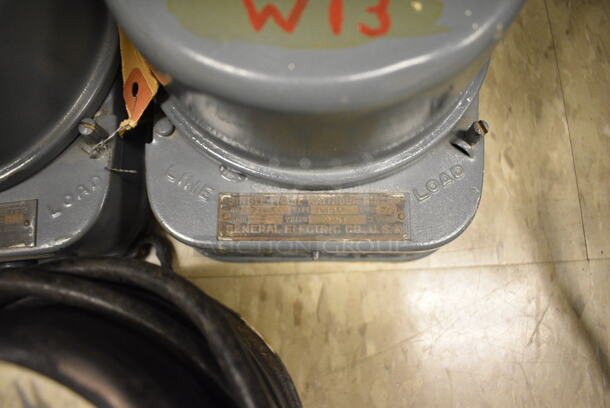3 Metal Kilowatt Hour Trackers. 5x7x4. 3 Times Your Bid! (room 105) - Image 5 of 6