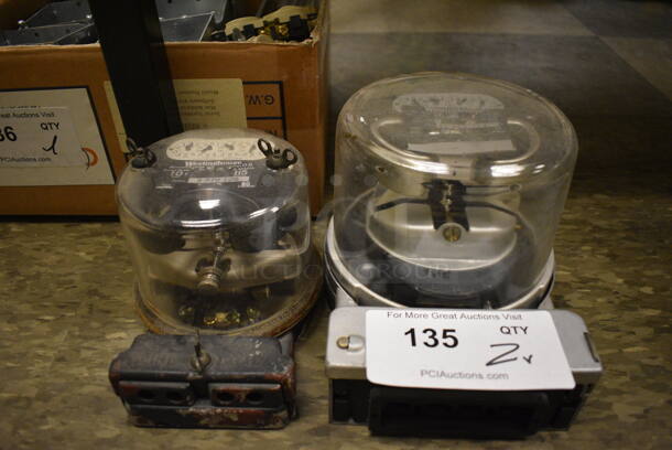 2 Westinghouse Units; CA and OB. 6x8x5, 5x6x4.5. 2 Times Your Bid! (room 105)