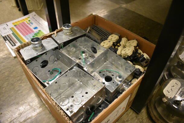 ALL ONE MONEY! Lot of Outlets and Outlet Boxes! (room 105) - Image 4 of 4