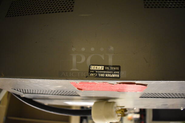 Hampden Model BPS-103 Metal AC DC Power Supply on Casters. 19x14x14. (south basement 012) - Image 6 of 9