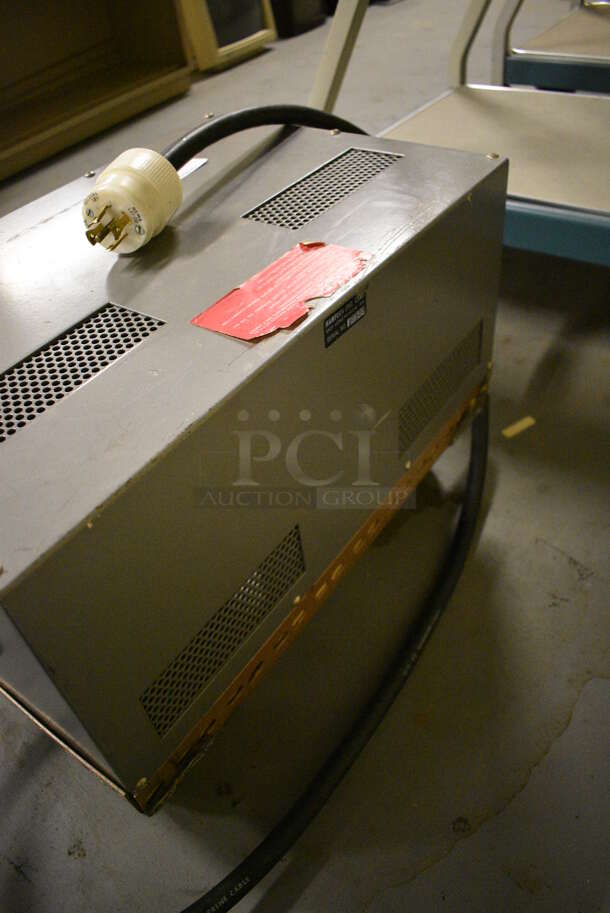 Hampden Model BPS-103 Metal AC DC Power Supply on Casters. 19x14x14. (south basement 012) - Image 7 of 9