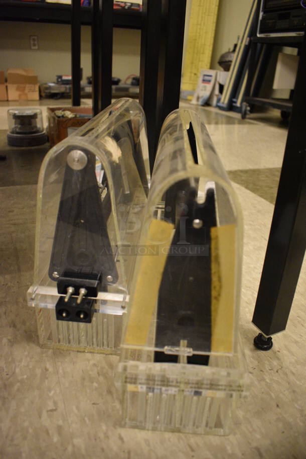 2 Clear Poly Bins. 16x4.5x10.5. 2 Times Your Bid! (room 105) - Image 3 of 3