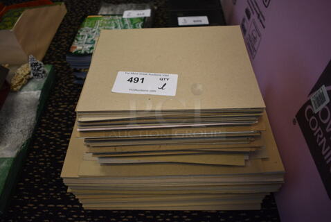 ALL ONE MONEY! Lot of Cardboard / Paper! (room 220)