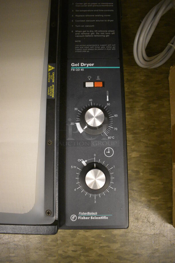Fisher Scientific FB GD 45 Gel Dryer. 26x18x4. (room 105) - Image 2 of 6