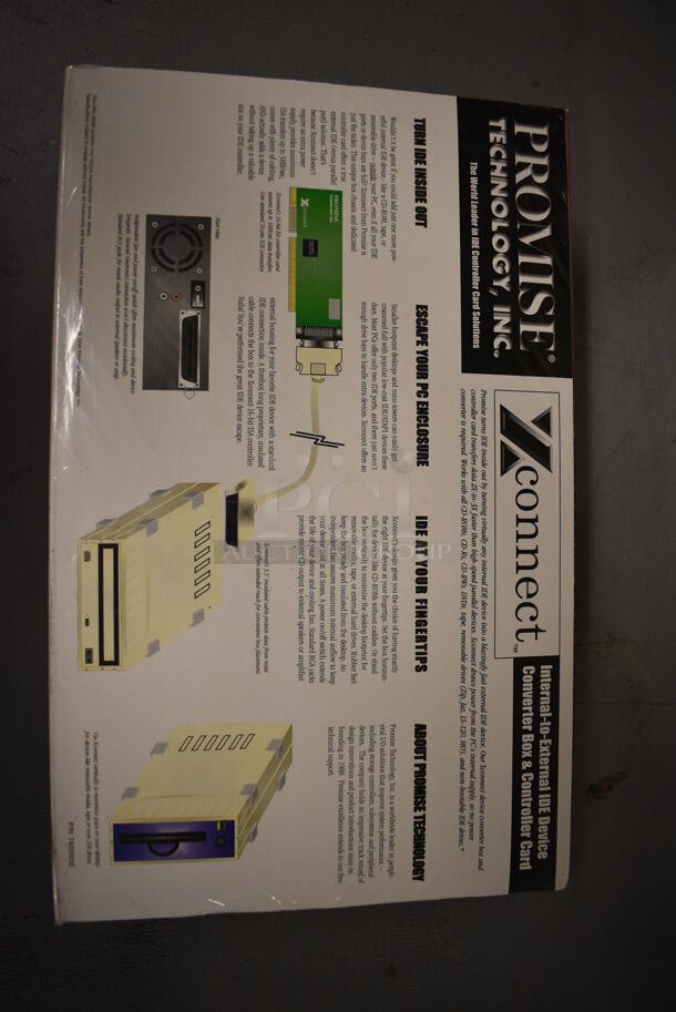9 BRAND NEW IN BOX! Promise Technology X Connect Internal to External IDE Device Converter. 9 Times Your Bid! (south basement 012) - Image 3 of 7