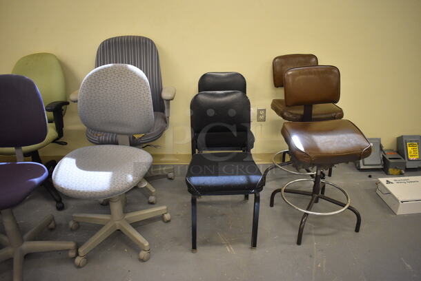 13 Various Chairs. Includes 24x22x32. 13 Times Your Bid! (south basement 019) - Image 4 of 6