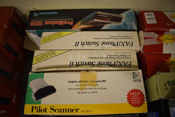 ALL ONE MONEY! Lot of Various Items In Original Boxes Including Jet Direct 600N, PC Card and PCI Adapter. (south basement 012) - Image 4 of 9