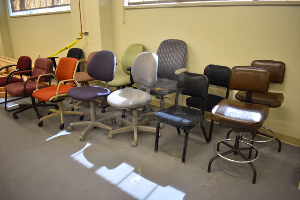 13 Various Chairs. Includes 24x22x32. 13 Times Your Bid! (south basement 019) - Image 5 of 6