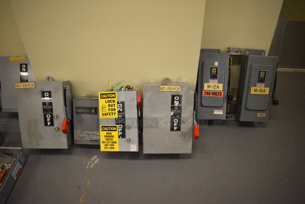 18 Various Gray Metal Electric Boxes. Includes 12x7x14. 18 Times Your Bid! (south basement 019) - Image 2 of 7