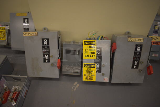 18 Various Gray Metal Electric Boxes. Includes 12x7x14. 18 Times Your Bid! (south basement 019) - Image 4 of 7