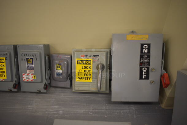 18 Various Gray Metal Electric Boxes. Includes 12x7x14. 18 Times Your Bid! (south basement 019) - Image 5 of 7