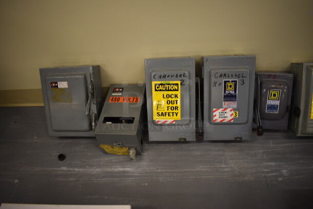 18 Various Gray Metal Electric Boxes. Includes 12x7x14. 18 Times Your Bid! (south basement 019) - Image 6 of 7