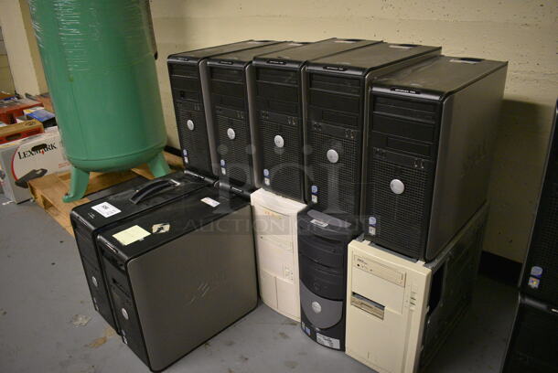 12 Various Computer Towers. Includes 7x17.5x17. 12 Times Your Bid! (south basement 012) - Image 7 of 7