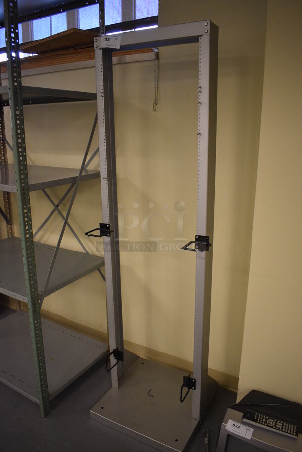 Metal Rack. 21x21x74.5. (south basement 019) - Image 3 of 4