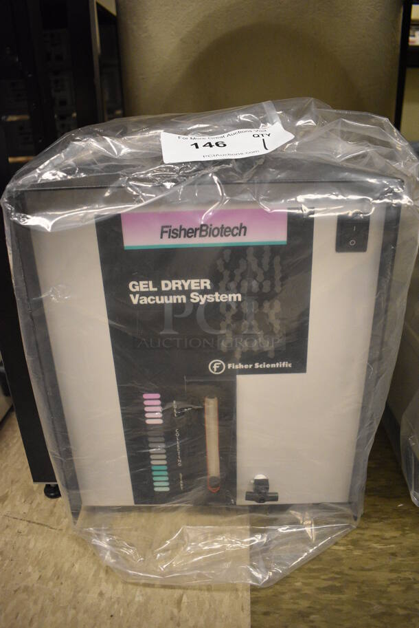 Fisher Biotech Gel Dryer Vacuum System. 11x11x13.5. (room 105)