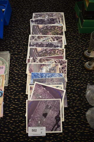 ALL ONE MONEY! Lot of Various Aerial Pictures! Include 8.5x7.5. (room 220)