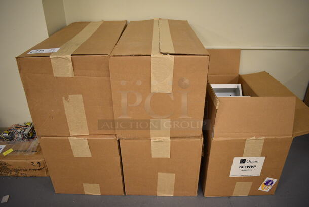 ALL ONE MONEY! Lot of 27 White Metal Boxes! 11.5x11.5x4. (south basement 019) - Image 3 of 4