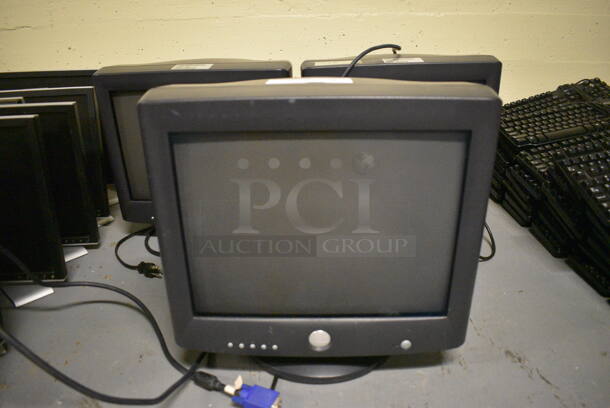 3 Dell 16" Monitors. 3 Times Your Bid! (south basement 012) - Image 1 of 4