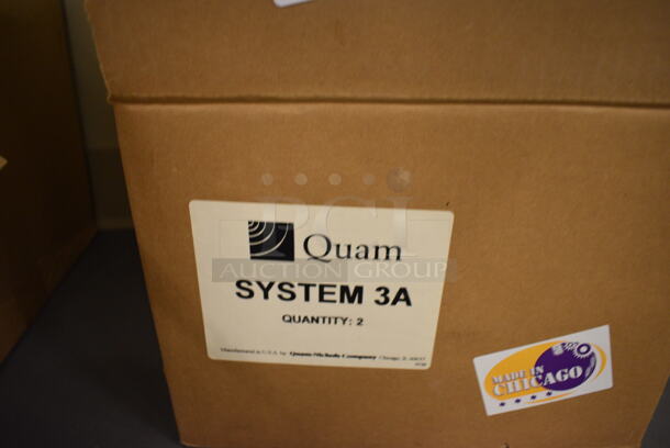 ALL ONE MONEY! Lot of Quam System 3A Speaker Enclosures. 11.5x11.5x5.5. (south basement 019) - Image 4 of 4