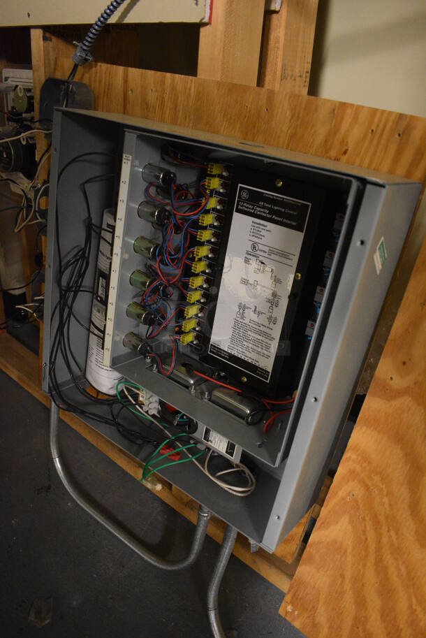 ALL ONE MONEY! Lot of Wooden Pieces and Electrical Units! Includes 66x3.5x66. (south basement 012) - Image 3 of 6